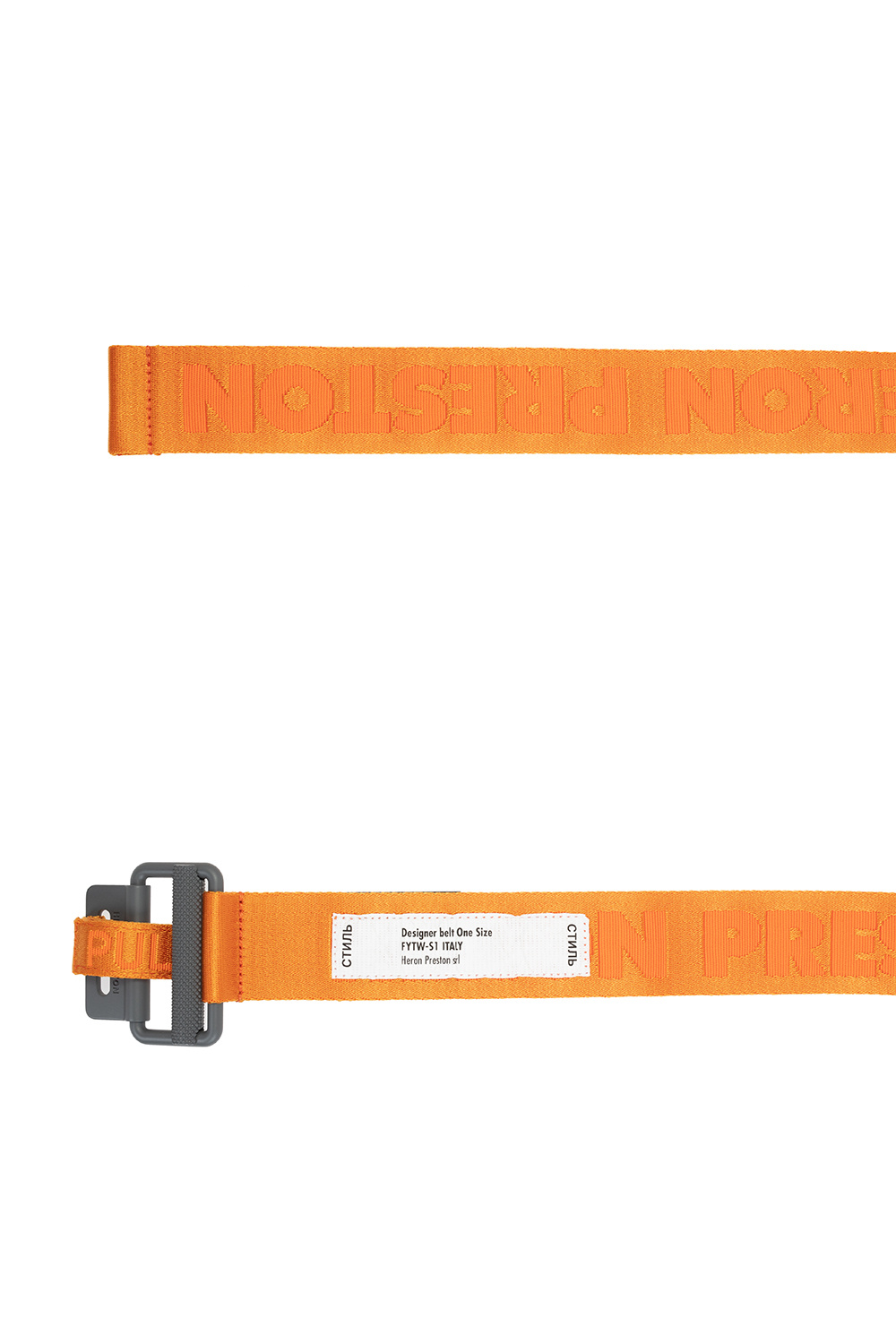 Belt with logo Heron Preston - SchaferandweinerShops TW